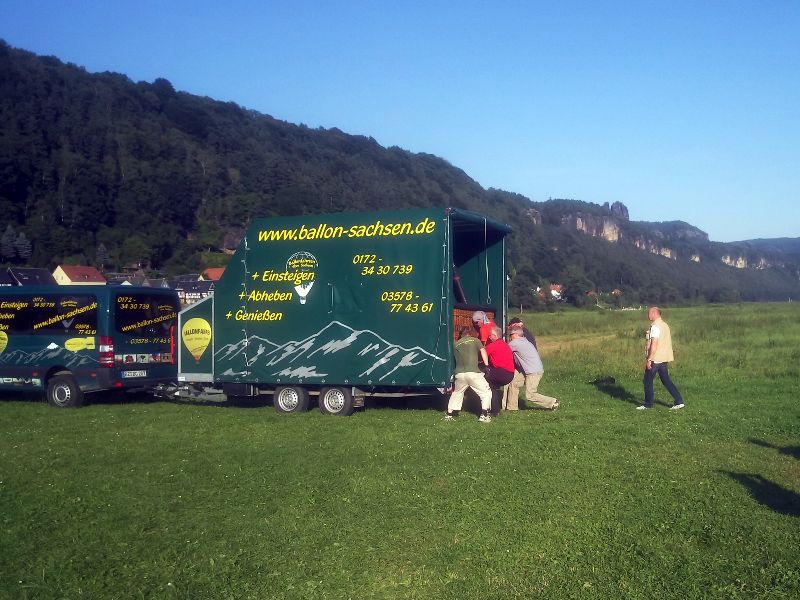 Ballonfahrt Sächsische Schweiz
