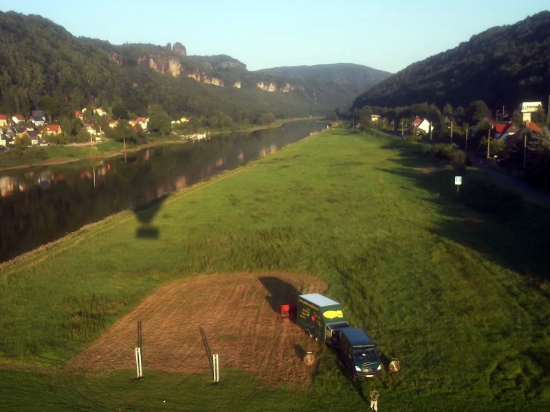 Ballonfahrt Sächsische Schweiz