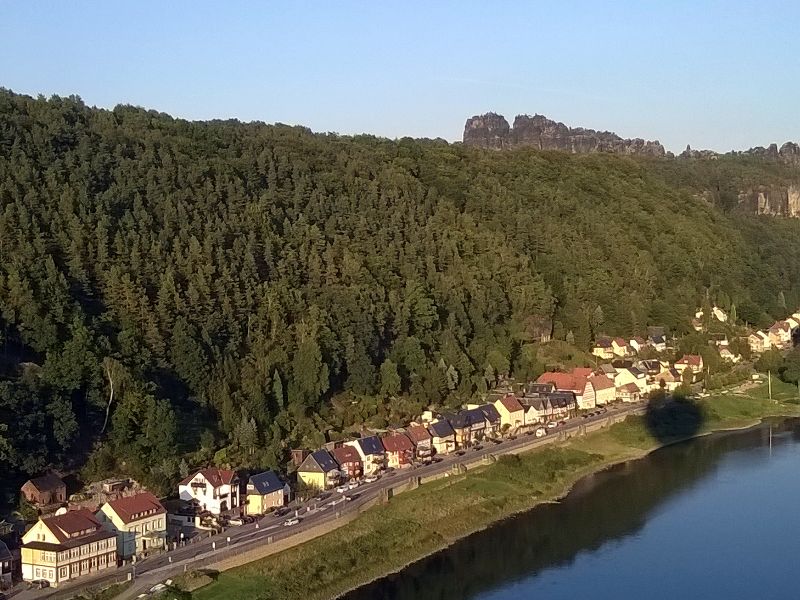 Ballonfahrt Sächsische Schweiz