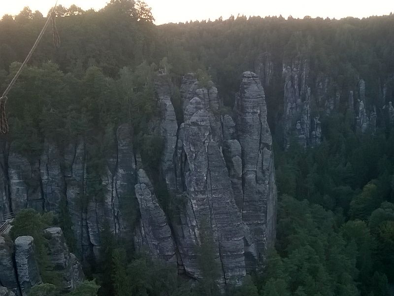Ballonfahrt Sächsische Schweiz