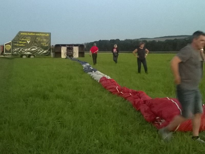 Ballonfahrt Sächsische Schweiz