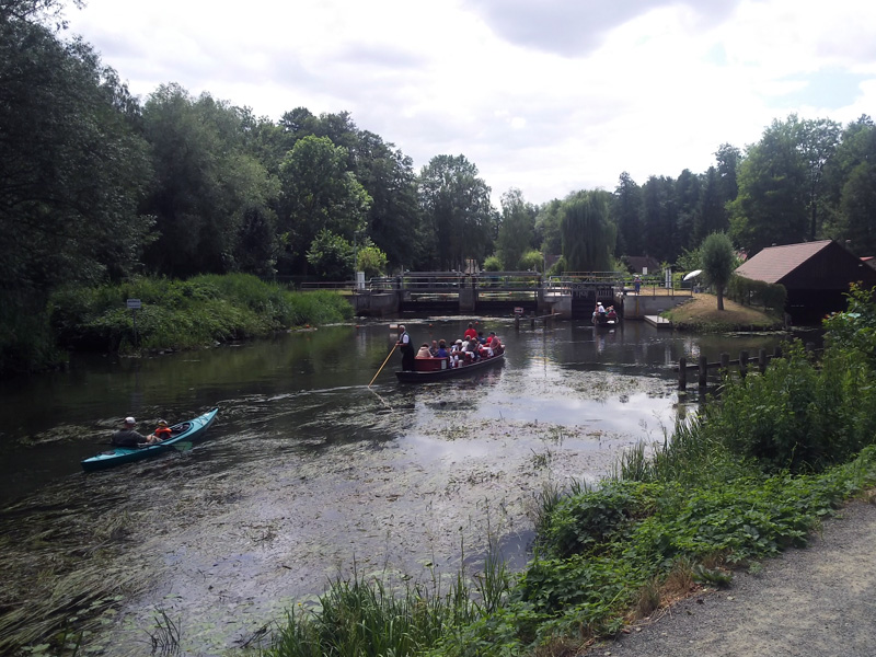 Zum ersten Mal im Spreewald